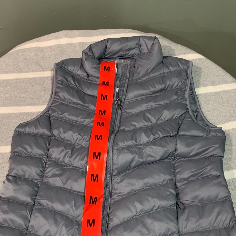 32 Degrees Gray Puffer Vest